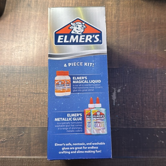 Elmer’s 4 Piece Metallic Slime Kit - Picture 2 of 5
